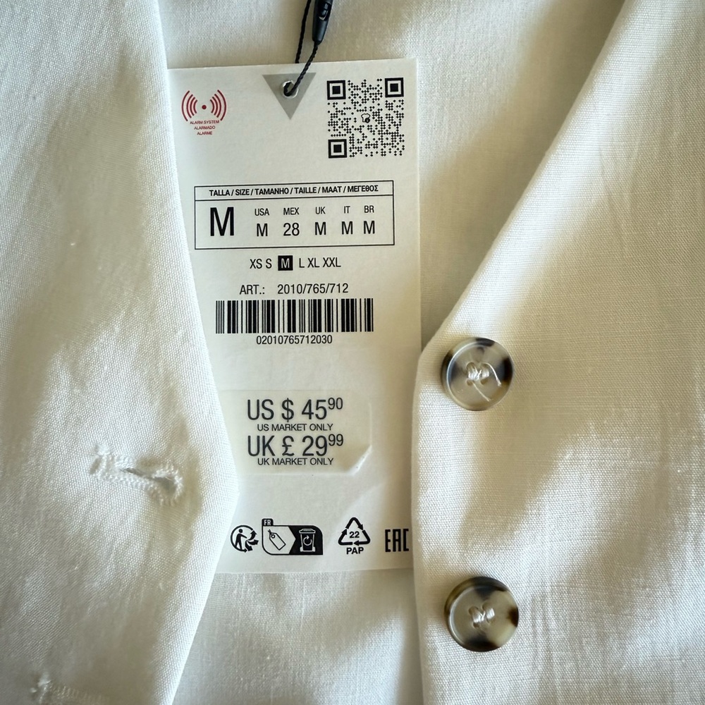 Zara vest